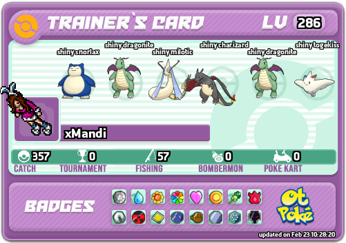 xMandi Card otPokemon.com