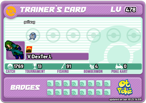 V DexTer L Card otPokemon.com