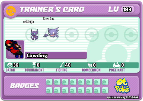 Cowding Card otPokemon.com