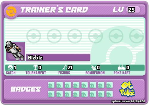 Blzblz Card otPokemon.com