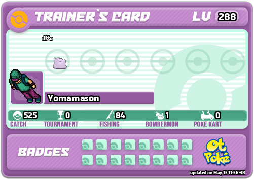 Yomamason Card otPokemon.com