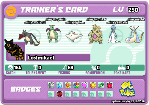 Lostmikael Card otPokemon.com