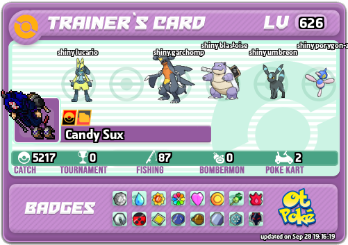 Candy Sux Card otPokemon.com