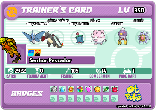 Senhor Pescador Card otPokemon.com