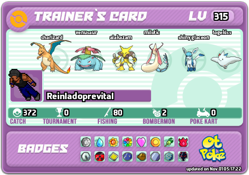 Reinladoprevital Card otPokemon.com