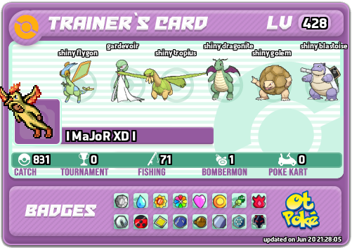 I MaJoR XD I Card otPokemon.com