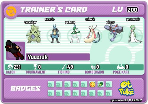 Yuussuk Card otPokemon.com