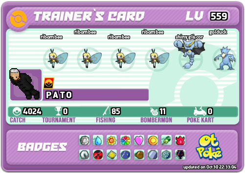 P A T O Card otPokemon.com