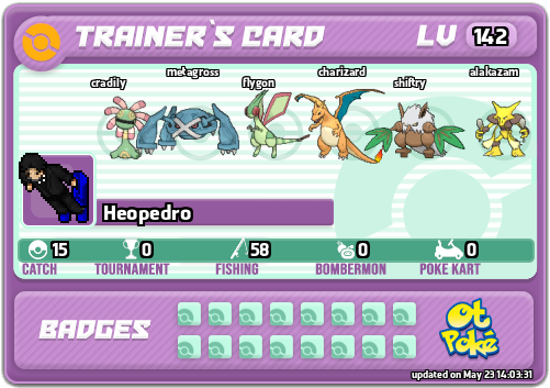 Heopedro Card otPokemon.com