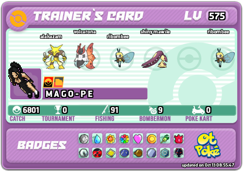 M A G O - P E Card otPokemon.com