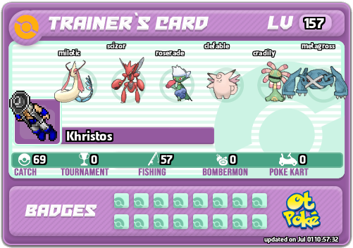 Khristos Card otPokemon.com