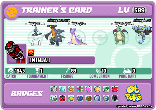 I NINJA I Card otPokemon.com