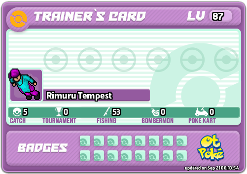 Rimuru Tempest Card otPokemon.com