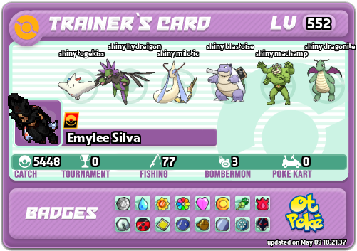 Emylee Silva Card otPokemon.com