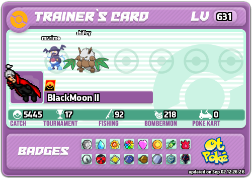 BlackMoon II Card otPokemon.com