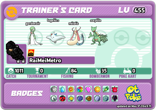 RaiMeiMetro Card otPokemon.com
