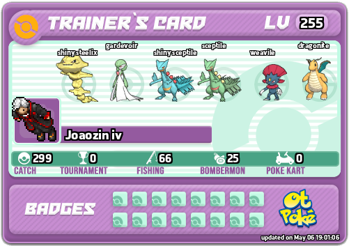 Joaozin iv Card otPokemon.com