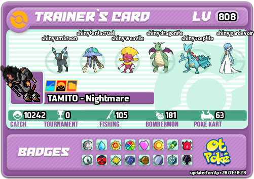 TAMITO - Nightmare Card otPokemon.com