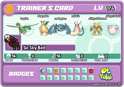Sir Sky Bell Card otPokemon.com