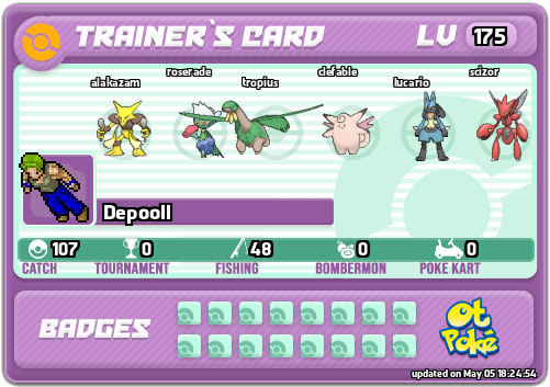 Depooll Card otPokemon.com