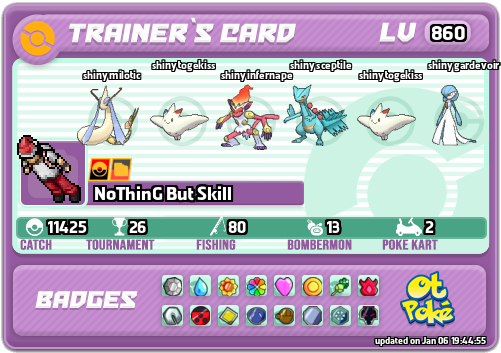 NoThinG But Skill Card otPokemon.com