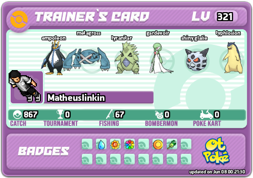 Matheuslinkin Card otPokemon.com