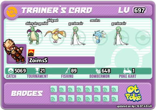 ZoimsS Card otPokemon.com