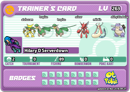 Hilary D Serverdown Card otPokemon.com