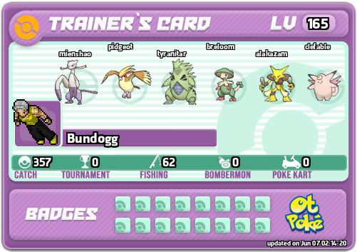 Bundogg Card otPokemon.com