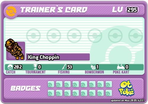 King Choppin Card otPokemon.com