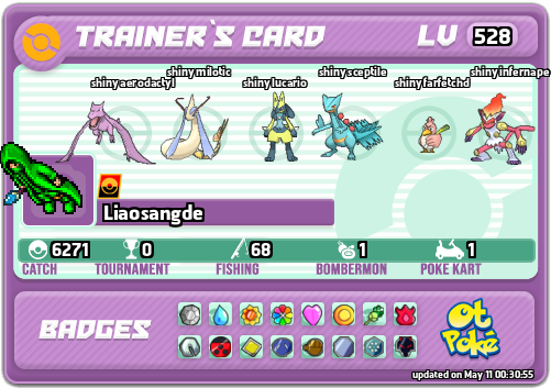Liaosangde Card otPokemon.com
