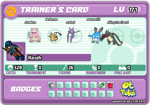 Kosih Card otPokemon.com
