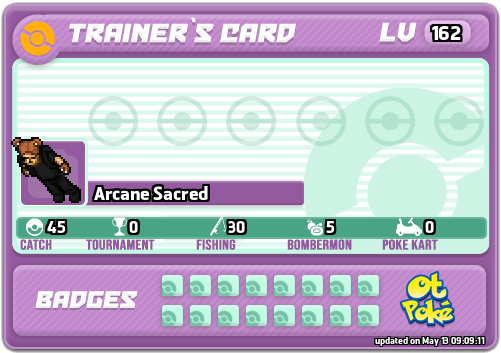 Arcane Sacred Card otPokemon.com