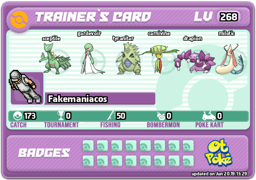 Fakemaniacos Card otPokemon.com
