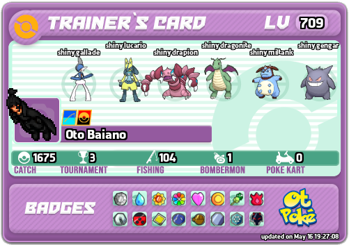 Oto Baiano Card otPokemon.com