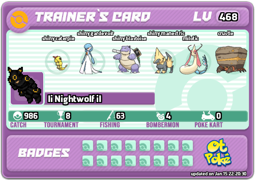 Ii Nightwolf iI Card otPokemon.com