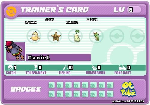 D a n i e L Card otPokemon.com