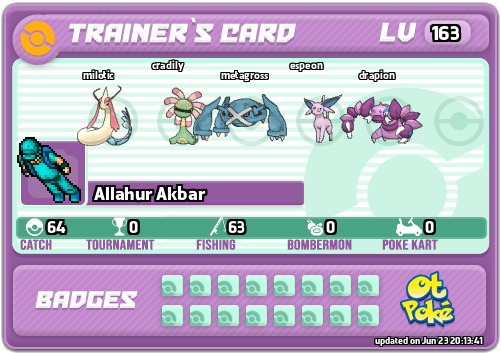 Allahur Akbar Card otPokemon.com