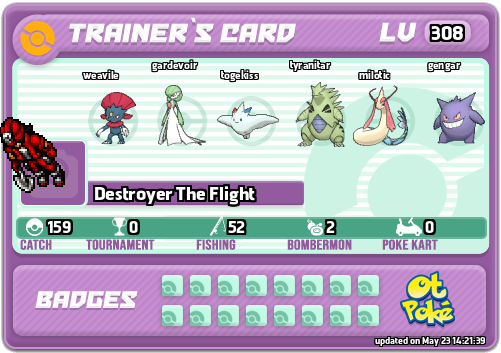 Destroyer The Flight Card otPokemon.com