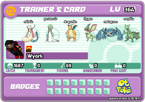 Wyork Card otPokemon.com