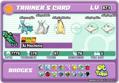 Ai Hoshino Card otPokemon.com