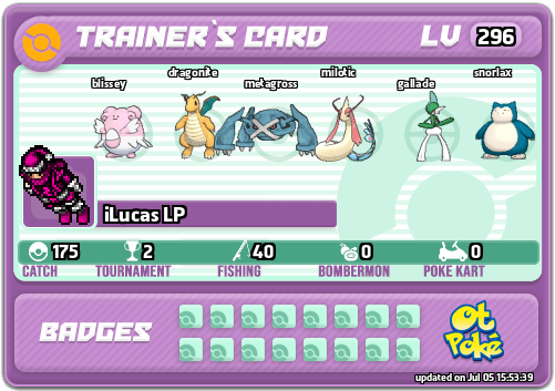 iLucas LP Card otPokemon.com
