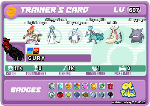 G U R Y Card otPokemon.com