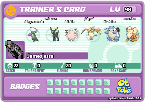 Jamesjesse Card otPokemon.com