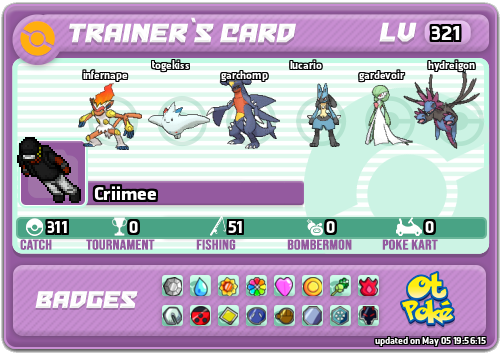Criimee Card otPokemon.com