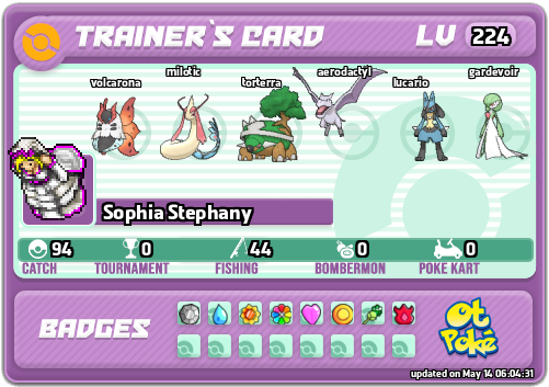 Sophia Stephany Card otPokemon.com