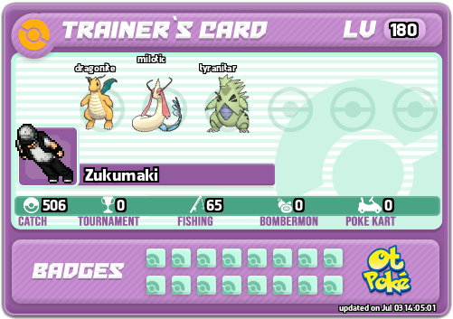 Zukumaki Card otPokemon.com