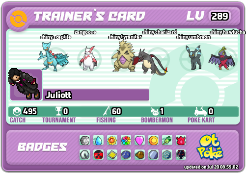 Juliott Card otPokemon.com
