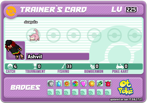 Ashvil Card otPokemon.com