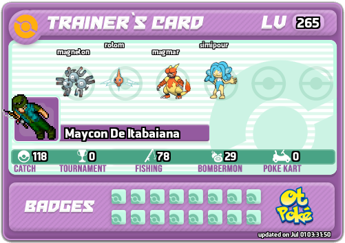 Maycon De Itabaiana Card otPokemon.com